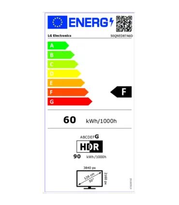LG 50QNED87A6D 50" QNED 4K UHD – TV Mini‑LED, HDR10, 120Hz, HDMI 2.1 | Prix, Avis & Livraison Rapide