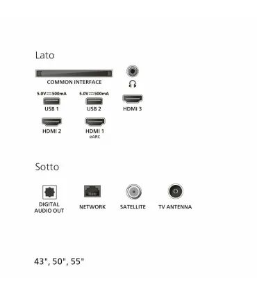 Philips 50PUS7000 50" 4K UHD LED – Smart TV, HDR, Wifi | Prix et Avis | Livraison Rapide