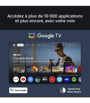 Sony Bravia 5 K75XR55BP 75" 4K UHD MiniLED – TV 4K HDR, Smart TV Google, HDMI eARC | Prix & Avis
