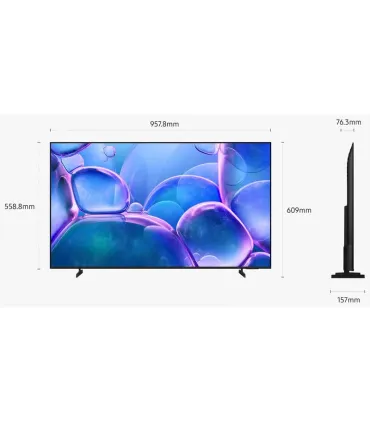 Samsung TU43U7025F 43" 4K UHD LED – Smart TV, HDR, Wi‑Fi | Prix, Avis & Achat en Ligne