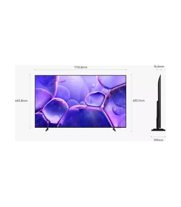 TV intelligente Samsung 50" TU50U8005F – 4K Ultra HD LED HDR QLED | Smart TV | Meilleur prix