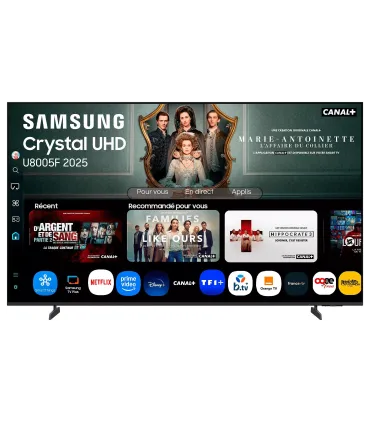 TV intelligente Samsung 50" TU50U8005F – 4K Ultra HD LED HDR QLED | Smart TV | Meilleur prix