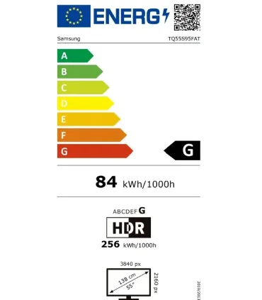 Samsung TQ55S95F 55" OLED 4K UHD – TV haut de gamme, couleurs OLED, Gaming 120Hz | Prix et Avis
