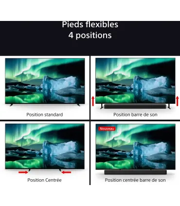 Sony Bravia 8A K65XR8A 65" 4K UHD OLED – TV OLED 65 pouces 4K HDR | Google TV, Dolby Vision/Atmos, HDMI 2.1