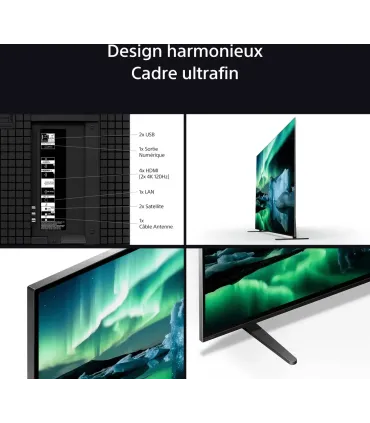 Sony Bravia 8A K65XR8A 65" 4K UHD OLED – TV OLED 65 pouces 4K HDR | Google TV, Dolby Vision/Atmos, HDMI 2.1