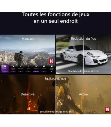 Sony Bravia 3 K55S35B 55" 4K UHD LED – TV 55 pouces 4K HDR, Smart TV | Meilleur prix et avis