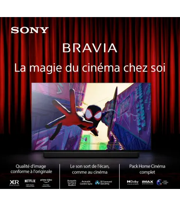 Sony Bravia 7 K85XR70 85" 4K UHD Mini LED TV – XR Processor, Google TV, HDR, 120Hz | Prix & Avis