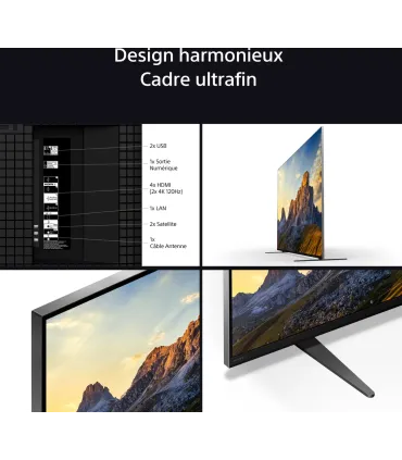 Sony Bravia 7 K85XR70 85" 4K UHD Mini LED TV – XR Processor, Google TV, HDR, 120Hz | Prix & Avis