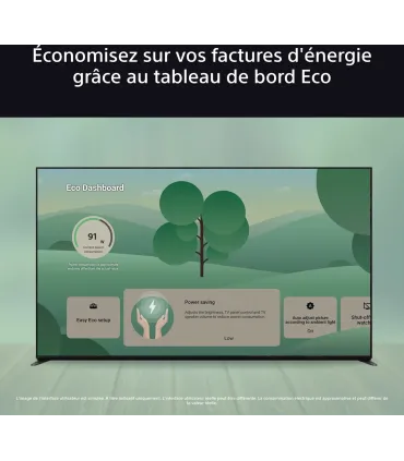 Sony Bravia 5 K85XR55BP 85" 4K UHD Mini LED | TV haut de gamme, contraste XXL, Google TV | Meilleur prix et livraison rapide