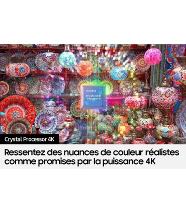 Samsung TU98DU9005 98" 4K UHD LED – Smart TV, HDR, HDMI 2.1 | Prix, Avis & Fiche Technique