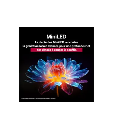 LG 65QNED92A6A 65" 4K UHD QNED – Smart TV Mini‑LED, Dolby Vision/Atmos, 120Hz | Prix, Avis & Achat en Ligne