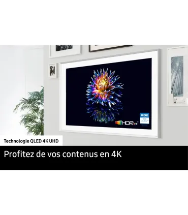 Samsung The Frame 2024 50" (TQ50LS03F) – TV 4K UHD QLED | Mode Art, Quantum HDR, Design Cadre | Prix et Livraison rapide