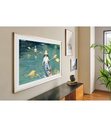 Samsung The Frame 2024 50" (TQ50LS03F) – TV 4K UHD QLED | Mode Art, Quantum HDR, Design Cadre | Prix et Livraison rapide