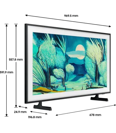Samsung The Frame 2025 TQ43LS03F 43" – TV 4K UHD QLED | Mode Art, Design Épuré, Smart TV