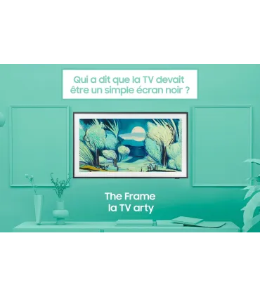 Samsung The Frame 2025 TQ55LS03F 55" | TV 4K UHD QLED | Mode Art, Design Épuré, Smart TV | Meilleur Prix