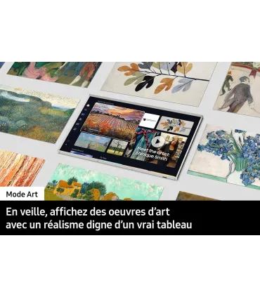 Samsung The Frame 2025 TQ55LS03F 55" | TV 4K UHD QLED | Mode Art, Design Épuré, Smart TV | Meilleur Prix
