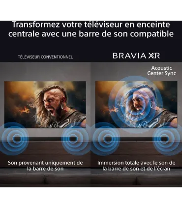Sony Bravia 8II K55XR8M25BP 55" – TV 4K UHD QD‑OLED | XR OLED, HDR, 120 Hz | Meilleur prix et livraison rapide