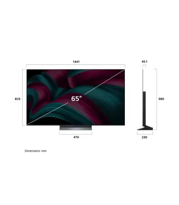 LG 65C54LA 65" OLED 4K UHD – TV OLED 65 pouces, Dolby Vision, HDMI 2.1, Smart TV | LG