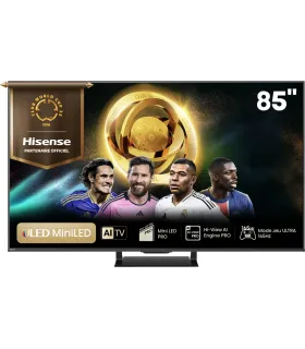 Hisense 85U7Q Pro 85" 4K Mini LED – TV UHD 120Hz, Dolby Vision/Atmos, HDMI 2.1 | Meilleur Prix et Avis