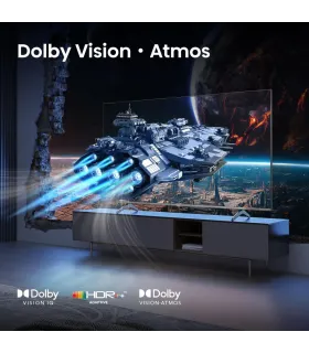 Hisense 100E7Q Pro 100" 4K UHD QLED – TV 100 pouces, Quantum Dot, HDR, 120Hz | Prix, Avis & Achat en ligne