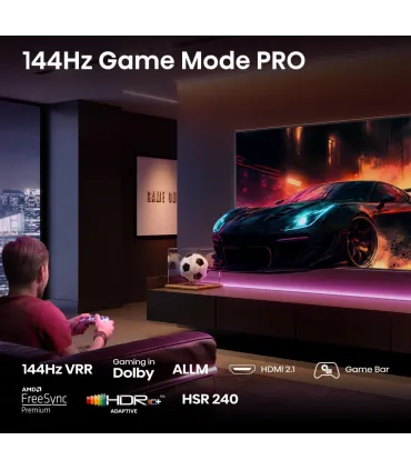 Hisense 98E7Q 98" 4K UHD QLED – Téléviseur 98 pouces, 4K HDR, Smart TV | Prix, Avis & Livraison rapide