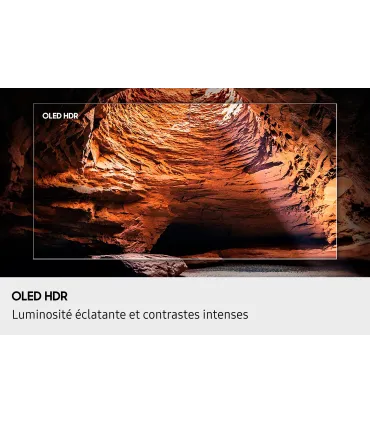 Samsung TQ55S85F 55" OLED 4K UHD – TV Ultra-Fin, Noir profond, Dolby Atmos | Meilleur prix et livraison rapide