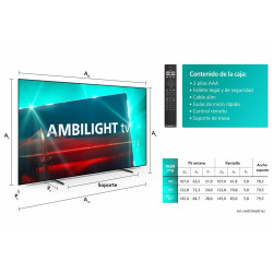 TV Philips Ambilght 48OLED718 48" 4K UHD OLED