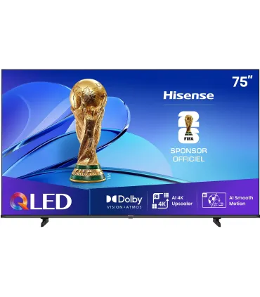 Hisense 75E7Q Pro 75" 4K UHD QLED – TV QLED 4K HDR10+ Dolby Vision | 120 Hz, HDMI 2.1, Gaming – Prix et Avis