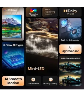 Hisense 50E8Q 50" 4K UHD MiniLED