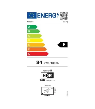 Hisense 65E7Q Pro 65" – TV QLED 4K UHD | Dolby Vision/Atmos, 120Hz, Gaming | Meilleur Prix et Avis