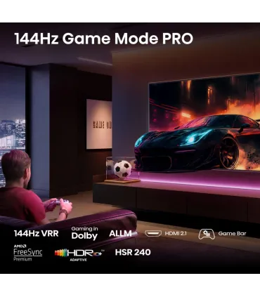 Hisense 85E7Q Pro 85" 4K UHD QLED – Dolby Vision, 120Hz, Game Mode Pro | Prix, Avis & Achat en Ligne