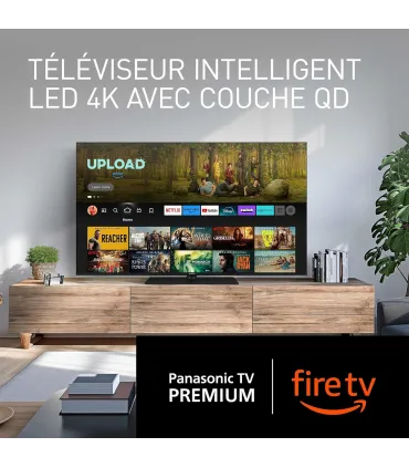 Panasonic TV55W80AEZ 55" 4K UHD QLED – Smart TV, HDR, Dolby Vision | Prix, Avis et Achat