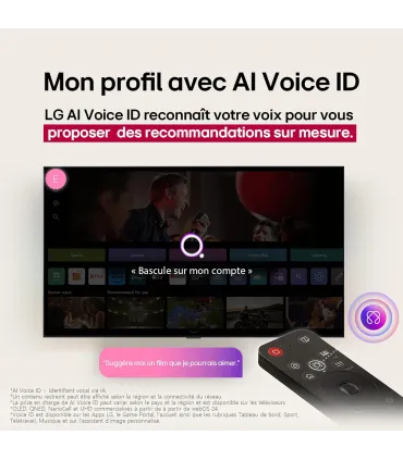 LG 65QNED93A6A 65" 4K UHD QNED – TV Mini‑LED, HDR, 120Hz, webOS | Prix et Avis