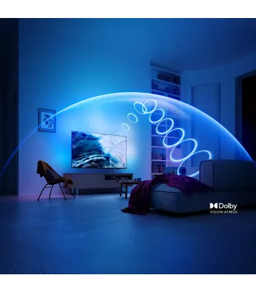 Philips Ambilight 65MLED920 65" QD‑OLED 4K UHD – TV haut de gamme | Ambilight 4 côtés, HDR10+, Dolby Vision, Gaming 120 Hz | Pri