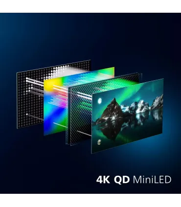 Philips Ambilight 65MLED920 65" QD‑OLED 4K UHD – TV haut de gamme | Ambilight 4 côtés, HDR10+, Dolby Vision, Gaming 120 Hz | Pri
