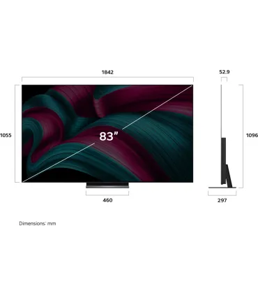 LG 83C54LA 83" OLED 4K UHD – TV OLED 83 pouces, Dolby Vision, Smart TV webOS | Prix, Avis & Promo