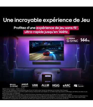 LG 77M59LA 77" OLED 4K UHD – TV sans fil, OLED evo, HDR, AI ThinQ | Meilleur prix et livraison rapide