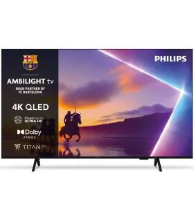Philips Ambilight 55PUS8400 55" 4K UHD QLED – Smart TV, HDR10+, Dolby Atmos, Google TV | Prix & Avis