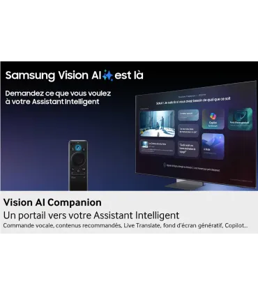 Samsung TQ55QN73FAT 55" Neo QLED 4K UHD – TV Mini LED, Quantum HDR, 120 Hz | Prix & Avis