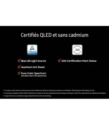 Samsung TQ98Q7FA 98" 4K UHD QLED – TV géante, Quantum HDR, 4K Upscaling | Prix, Avis & Achat en Ligne