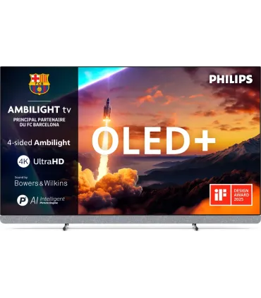 Philips Ambilight 65OLED910 65" 4K UHD OLED – TV OLED 65 pouces 4K, Ambilight, Dolby Vision & Atmos | Meilleur prix