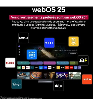 LG 75QNED93A6A 75" QNED 4K UHD – Mini‑LED, HDR, 120 Hz, Smart TV WebOS | Prix, Avis & Livraison rapide