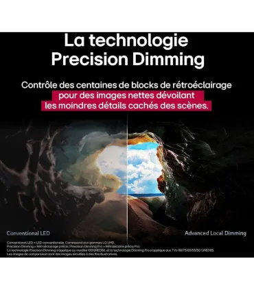 LG 75QNED93A6A 75" QNED 4K UHD – Mini‑LED, HDR, 120 Hz, Smart TV WebOS | Prix, Avis & Livraison rapide