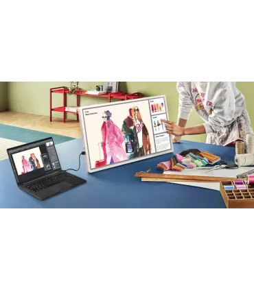 LG StanbyME 2 27LX6TDGA – Écran 27" QHD LED Multitouch | Portable, Batterie intégrée, AirPlay/Screen Share | Achat en ligne