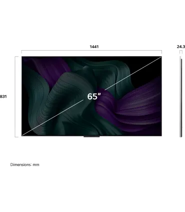 LG 65M59LA 65" OLED 4K UHD – TV Smart, HDR, Dolby Vision & Atmos | Meilleur prix, Livraison rapide