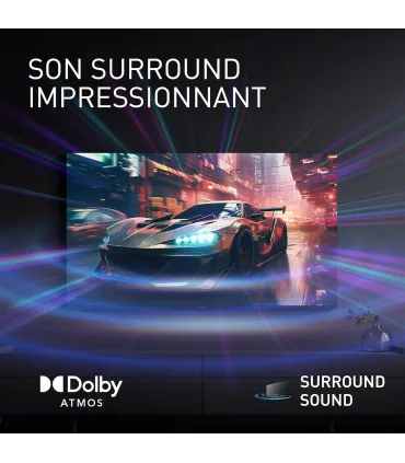 Panasonic TV55W80AEZ 55" 4K UHD QLED – Smart TV, HDR10+, Dolby Vision, Son Dolby Atmos | Prix et Avis