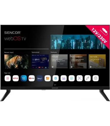 TV 24 inches SLE 24S830MB SMART webOS,DVB-T/T2/C/