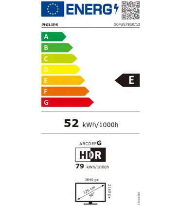 TV QLED 50 inches 50PUS7810/12