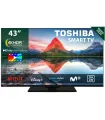 Toshiba 43QV3463DG 43" 4K UHD QLED – Smart TV, HDR10, Dolby Vision | Meilleur Prix & Avis