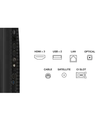 TCL 55P7K 55" QLED 4K UHD – Smart TV HDR10+, Dolby Vision & Atmos | Meilleur Prix, Livraison Rapide